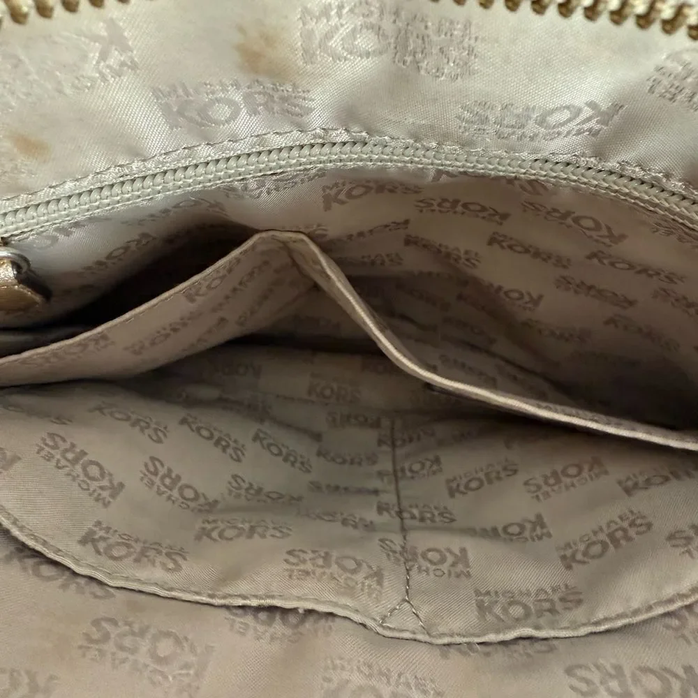 Michael Kors Monogrammed Crossbody